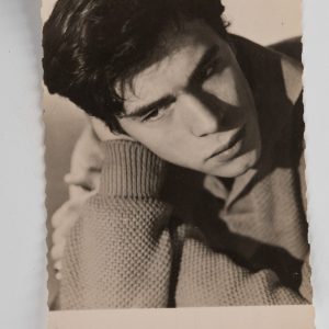 PHOTO Argentique  CARTE POSTAL  9X14cm Laurent Terzieff 1960