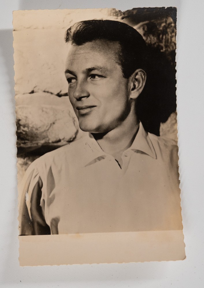 PHOTO Argentique CARTE POSTAL 9X14cm Jacques Sernas 1960