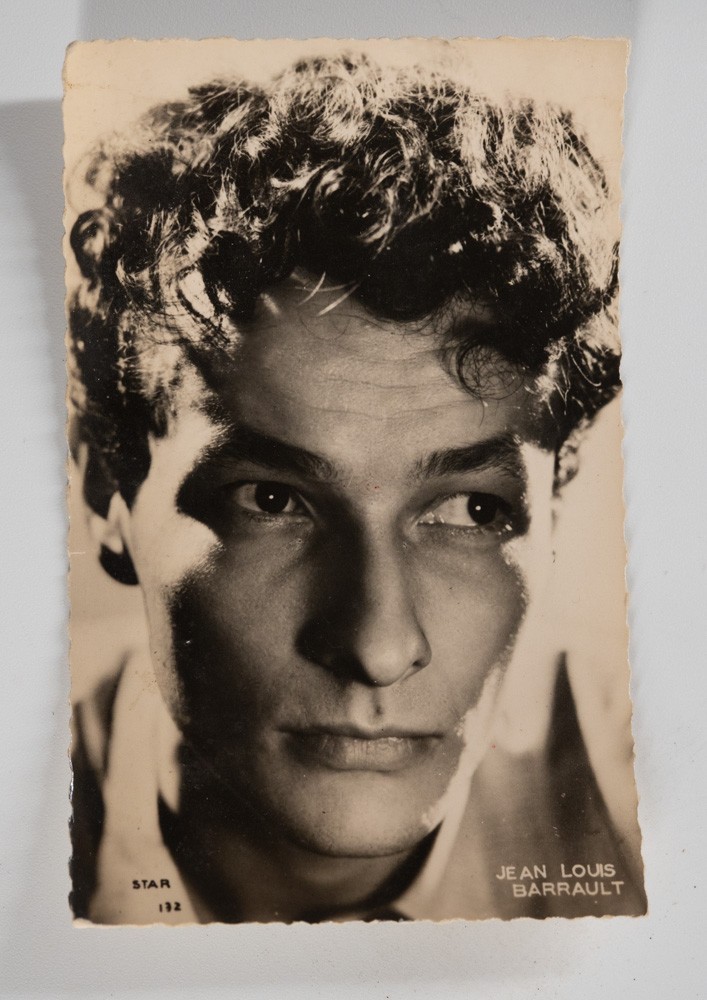 PHOTO Argentique CARTE POSTAL 9X14cm Jean-Louis Barrault 1960