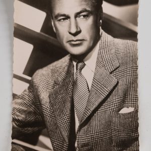 PHOTO Argentique  CARTE POSTAL  9X14cm GARY COOPER 1960