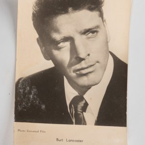 PHOTO Argentique  CARTE POSTAL  9X14cm BURT LANCASTER 1960