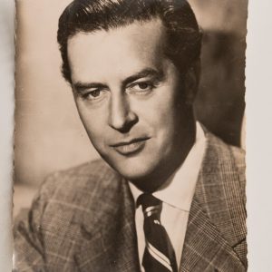 PHOTO Argentique  CARTE POSTAL  9X14cm RAY MILLAND 1960