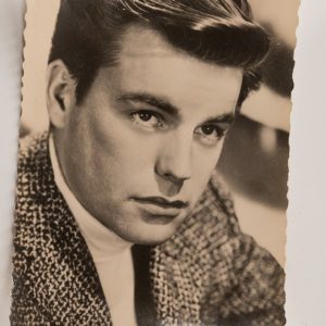 PHOTO Argentique  CARTE POSTAL  9X14cm ROBERT WAGNER 1960