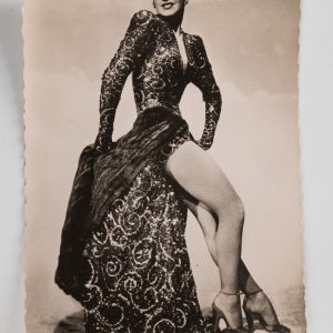 PHOTO Argentique  CARTE POSTAL  9X14cm  GINGER ROGERS 1960