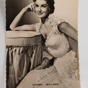 PHOTO Argentique  CARTE POSTAL  9X14cm  ESTHER WILLIAMS 1960
