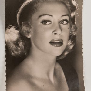 PHOTO Argentique  CARTE POSTAL  9X14cm  MARTIN CAROL 1960