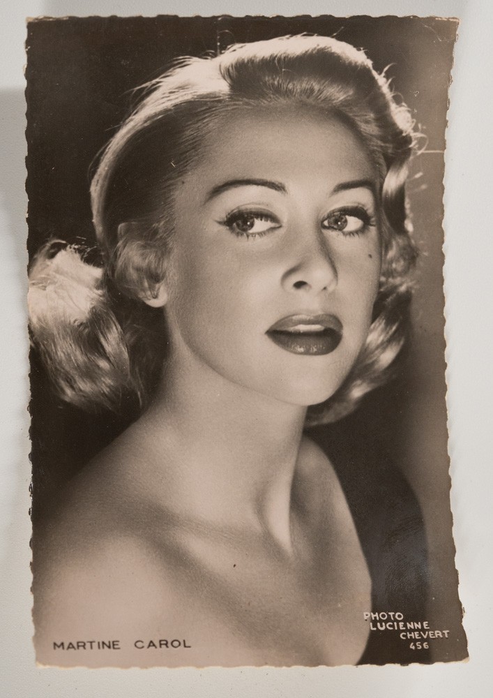PHOTO Argentique CARTE POSTAL 9X14cm MARTIN CAROL 1960