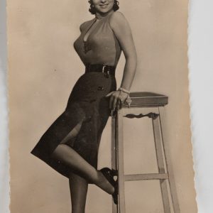 PHOTO Argentique  CARTE POSTAL  9X14cm  GINA LOLLOBRIGIDA 1960