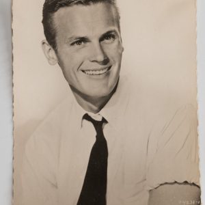 PHOTO Argentique  CARTE POSTAL  9X14cm  TAB HUNTER  1960