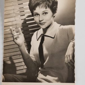 PHOTO Argentique  CARTE POSTAL  9X14cm SOPHIA GRIMALDI 1960