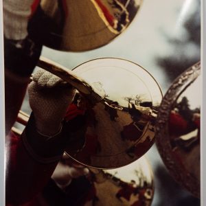 PHOTO Argentique	France	chasse à courre vénerie cheval COR 15x24cm	1970