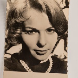 PHOTO Argentique  CARTE POSTAL  9X14cm Françoise Arnoul 1960