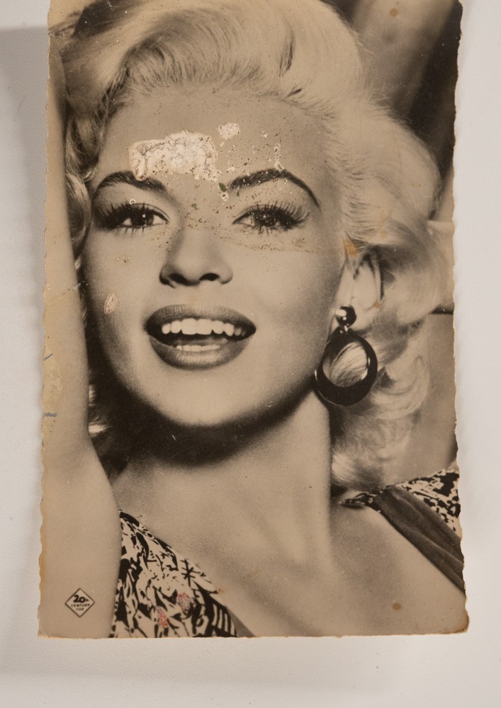 PHOTO Argentique CARTE POSTAL 9X14cm Jayne Mansfield 1960