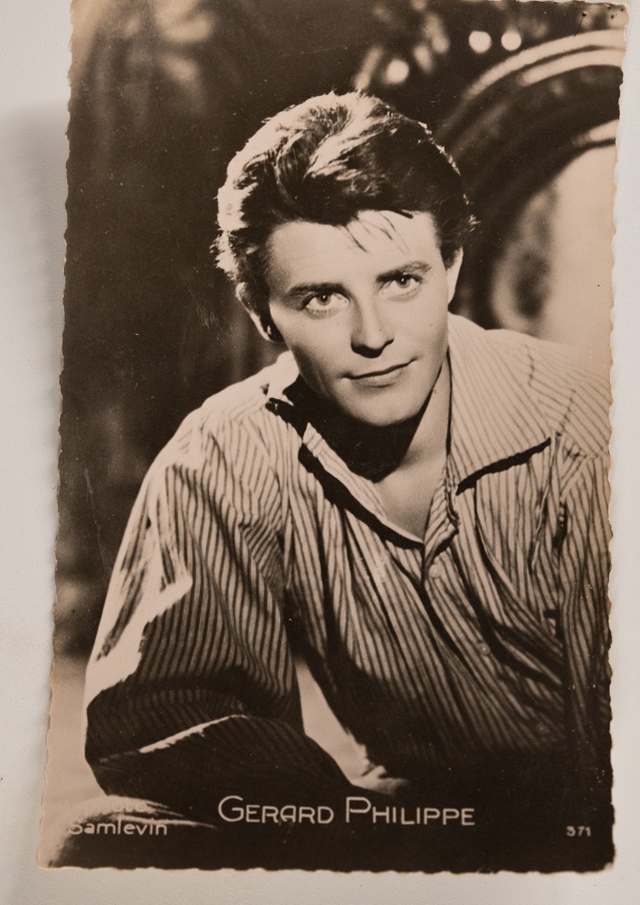 PHOTO Argentique CARTE POSTAL 9X14cm GERARD PHILIPPE 1960