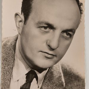 PHOTO Argentique  CARTE POSTAL  9X14cm BERNARD BLIER 1960