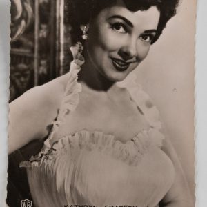 PHOTO Argentique  CARTE POSTAL  9X14cm KATHRYN GRAYSON 1960
