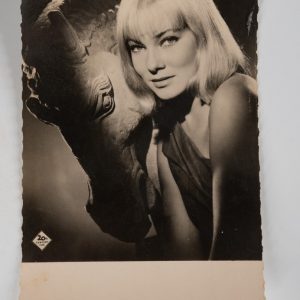 PHOTO Argentique  CARTE POSTAL  9X14cm MAY BRIT  1960