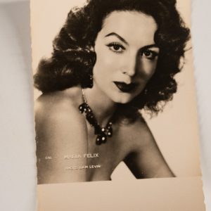 PHOTO Argentique  CARTE POSTAL  9X14cm MARIA FELIX  1960