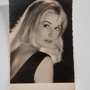 PHOTO Argentique  CARTE POSTAL  9X14cm MIREILLE GRANELLI  1960