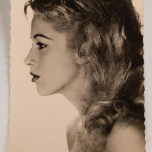 PHOTO Argentique  CARTE POSTAL  9X14cm MARGARETH RUNG  1960