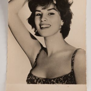 PHOTO Argentique  CARTE POSTAL  9X14cm ANTONELLA LUALDI  1960