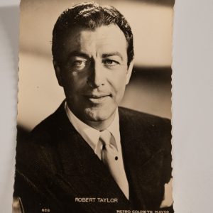 PHOTO Argentique  CARTE POSTAL  9X14cm ROBERT TAYLOR 1960