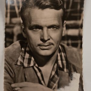 PHOTO Argentique  CARTE POSTAL  9X14cm John Lund  1960