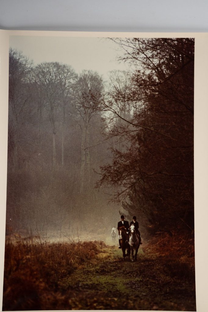 PHOTO Argentique France chasse à courre vénerie cheval 24x30cm 1970