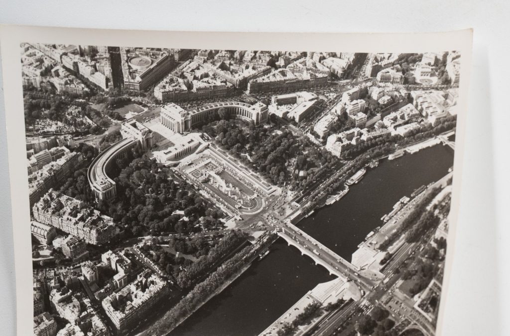 PHOTO Argentique Vue aérienne Trocadero 9x12cm	1970	Roger Morin