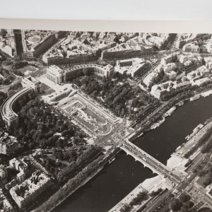 PHOTO Argentique Vue aérienne Trocadero 9x12cm 1970 Roger Morin