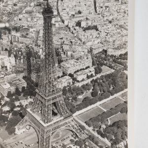 PHOTO Argentique Vue aérienne Tour Eiffel 9x12cm	1970	Roger Morin
