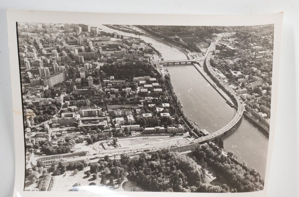 PHOTO Argentique Vue aérienne Saint Cloud Boulogne 9x12cm	1970	Roger Morin