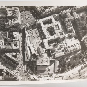 PHOTO Argentique Vue aérienne Paris PALAIS BOURBON 9x12cm	1970	Roger Morin