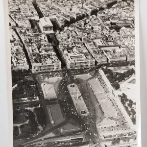 PHOTO Argentique Vue aérienne Paris PLACE DE LA CONCORDE 9x12cm	1970	Roger Morin