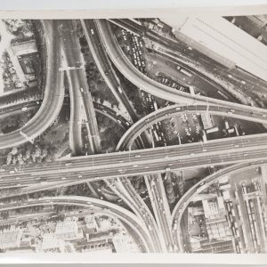 PHOTO Argentique Vue aérienne Paris PORTE DE LA CHAPELLE 9x12cm	1970	Roger Morin