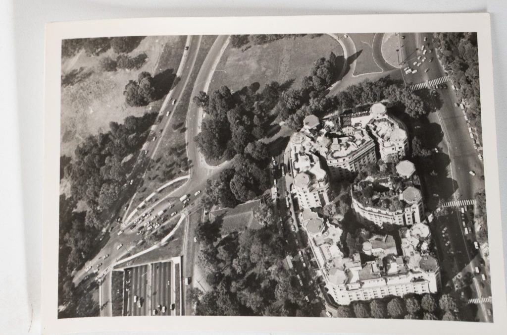 PHOTO Argentique Vue aérienne Paris PORTE DE LA MUETTE 9x12cm	1970	Roger Morin