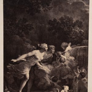 photo Albumine	France	Jean-Honoré Fragonard, La Fontaine d'Amour	15x20cm	1880