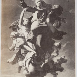 photo Albumine	France	Assomption de la Vierge gravure	23X30cm	1880