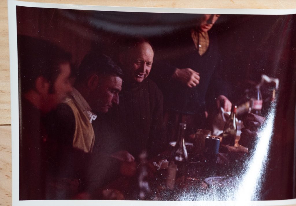 PHOTO Argentique, France chasse à courre vénerie déjeuner traditionnel 11X17cm