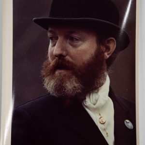 PHOTO Argentique	France	chasse à courre vénerie cheval portrait 18X24cm	1970