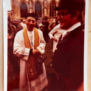 PHOTO Argentique, France	chasse à courre vénerie déjeuner traditionnel	11X17cm