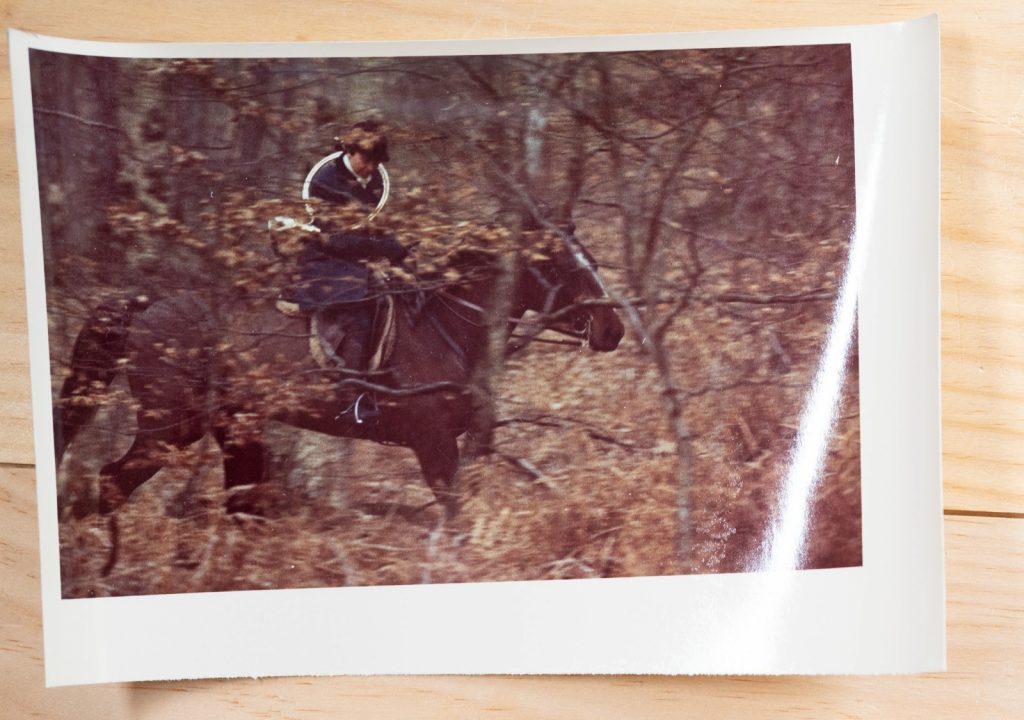 PHOTO Argentique, RC	France	chasse à courre vénerie cheval 	10x15cm	1970