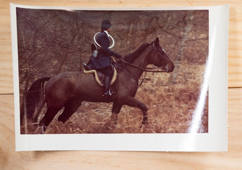 PHOTO Argentique, RC	France	chasse à courre vénerie cheval 	10x15cm	1970