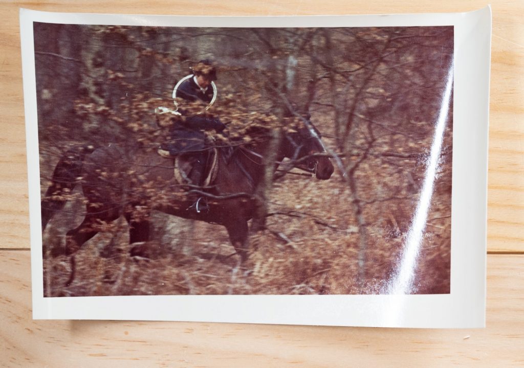 PHOTO Argentique, RC	France	chasse à courre vénerie cheval 	10x15cm	1970