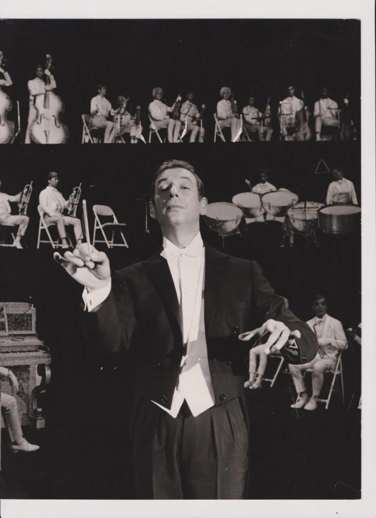 TIRAGE PHOTO Argentique	France	Yves Montand	21X27cm	1960