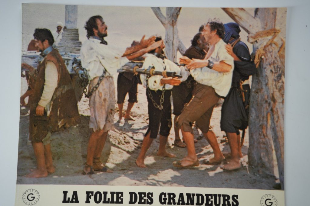 PHOTO Cinéma LOBBY CARDS La folie des grandeurs 22X28cm 1970 Yves Montand