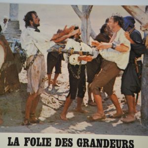PHOTO Cinéma LOBBY CARDS La folie des grandeurs	22X28cm	1970 Yves Montand
