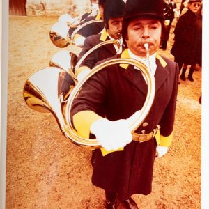 PHOTO Argentique	France	chasse à courre vénerie cheval 	11X17cm	1970