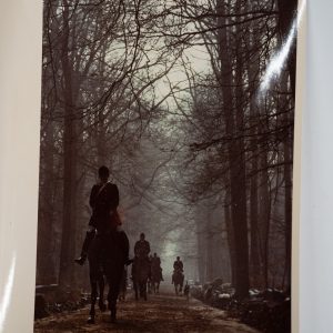 PHOTO Argentique	France	chasse à courre vénerie cheval 18X24cm	1970