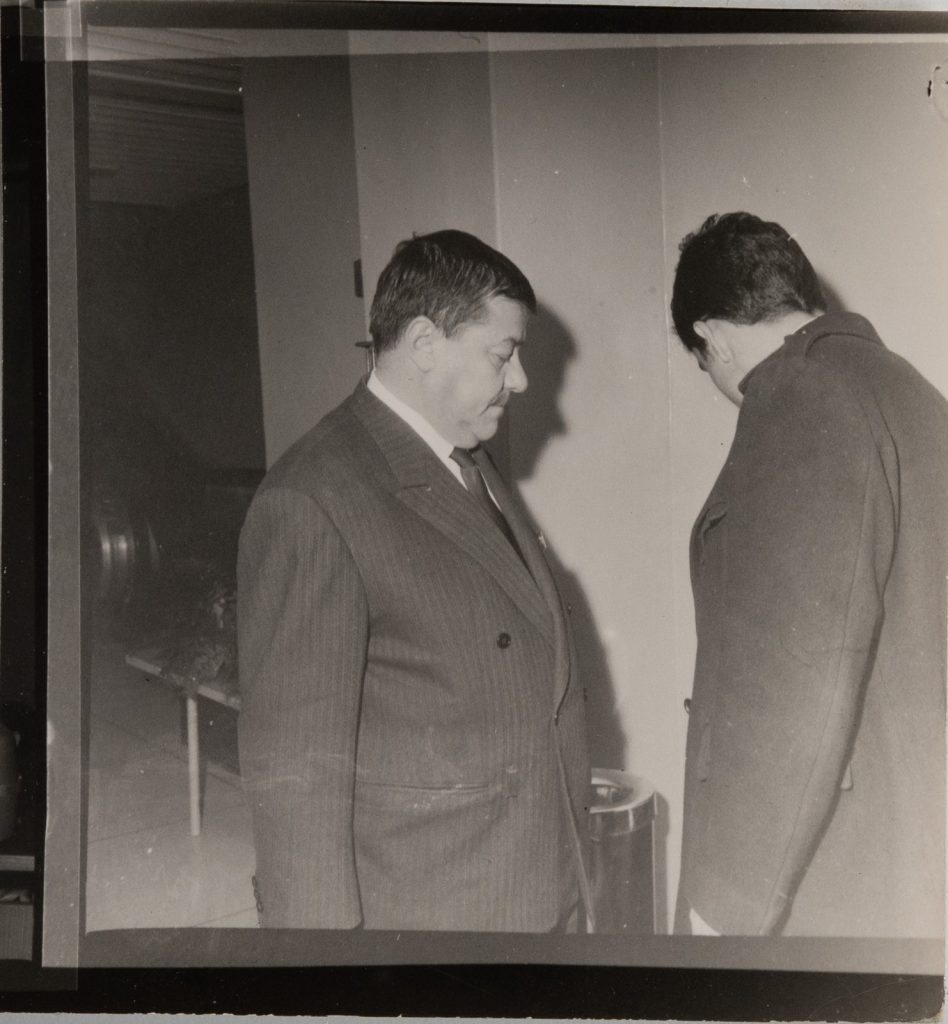 PHOTO Argentique planche contact Orly 6X6cm 1960 Francis Blanche
